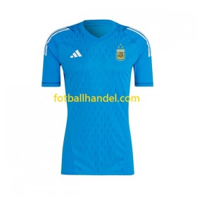 Herre Fotballdrakter Keeper Argentina Tredje 2023 Kortermet